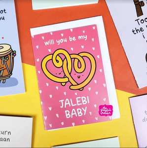 Show Some Love Card - Jalebi Baby!