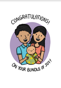 Congratulations on your bundle of joy Card